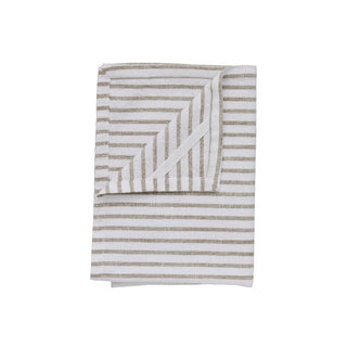 Olivia tea towel 70x50 cm. beige striped