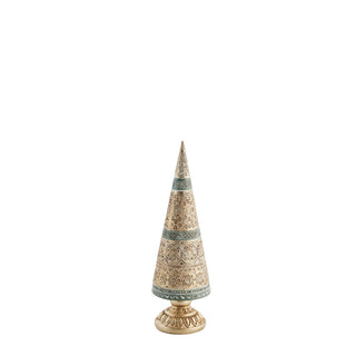 Alana decorative tree light gold H20.5 cm