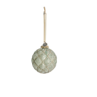 Norille Christmas ball H9 cm. dusty green