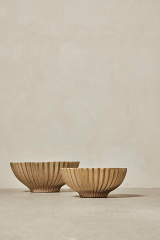 Lavisse bowl 26 cm light gold