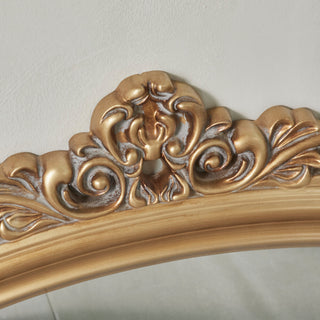 Halene mirror H108 cm. light gold