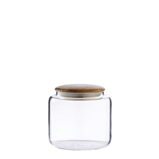 Cristella jar H11 cm. transparent