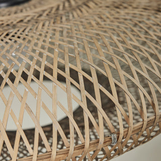 Novie pendant light 13x50 cm. Natural wicker