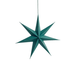 Pappia paper star 30 cm dark green