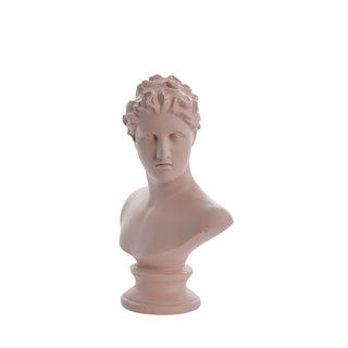 Statia bust H30.5 cm. pink