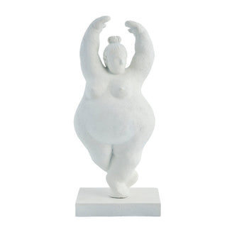 Serafina female figure H28 cm. white