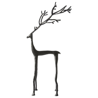 Marely deer H64 cm. black