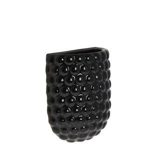 Dotsie wall-hung wall pot H20 cm. black