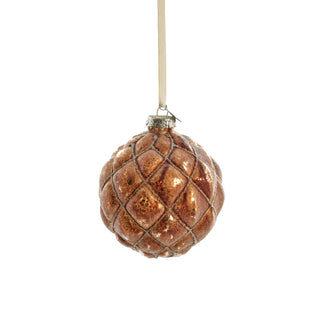 Norille Christmas ball 10 cm brown