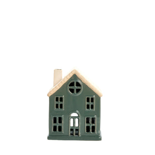 Hollia light house 18 cm dark green