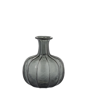 Miyanne vase H21 cm. smoky gray