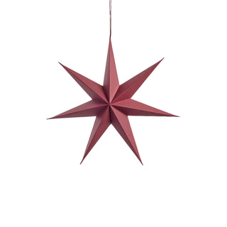 Pappia paper star 30 cm red