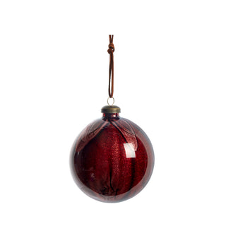 Nosille Christmas ball 10 cm red