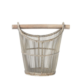 Norah basket H37 cm. nature