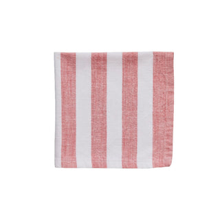 Olivia napkin 40x40 cm. red striped