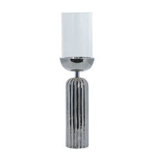 Sandia stand for block light H43.5 cm. silver