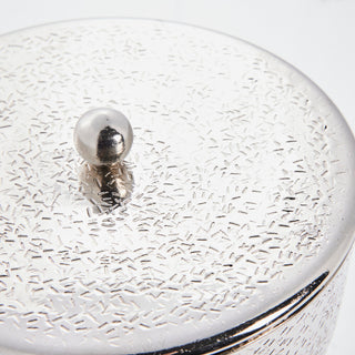 Lavia jar Ø11.5 cm. silver