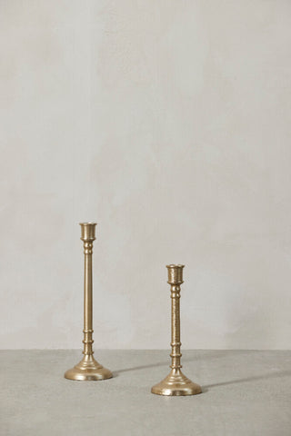 Sandia candlestick H31.5 cm. light gold