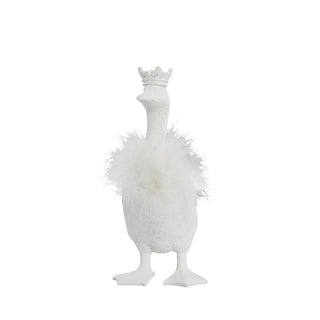 Segilla Christmas goose 26.5 cm white