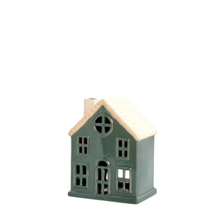 Hollia light house 18 cm dark green